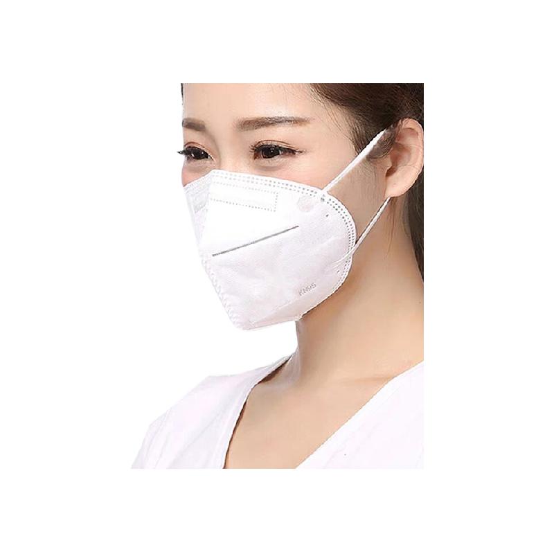 谋福  57 口罩 耳带折叠式防雾霾PM2.5口罩五层防护  5个装 计价单位:包