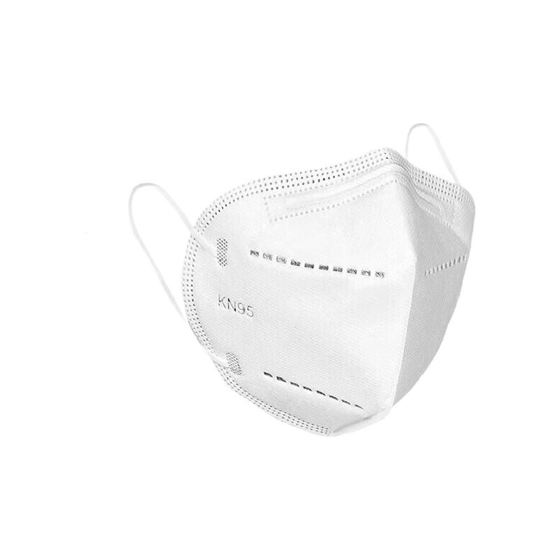 谋福  KN95 口罩 防尘口罩 随弃式一次性防护面罩5层防护有效过滤口罩 100只 计价单位:包