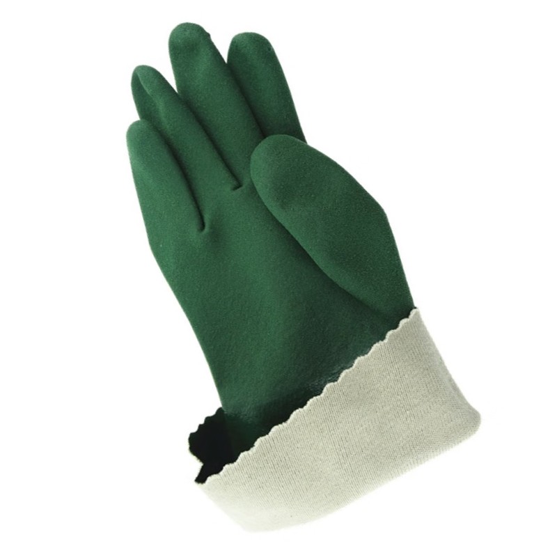 东亚  339S NBR丁腈手套 工业防油耐酸碱浸胶手套 (XL墨绿 ) 计价单位:双