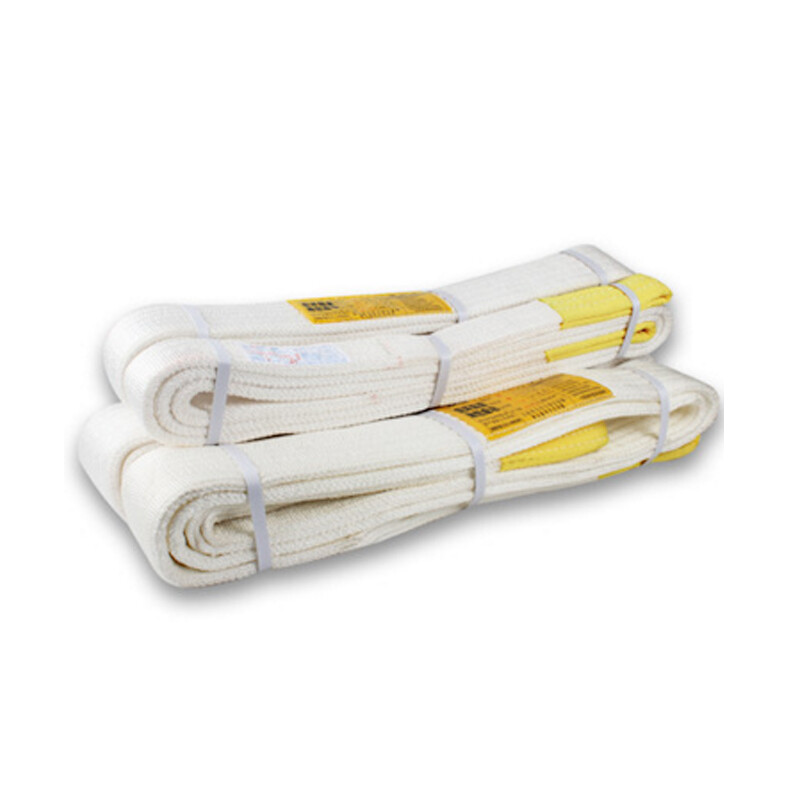 巨环 JOHA 9539 白色扁平起重吊装带 固定带 收紧带工具 拖车绳 5吨5米 计价单位:根