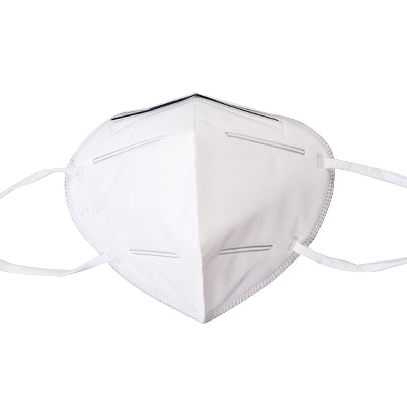 谋福  848 口罩 KN95口罩 一次性防护面罩5层防护有效过滤 10个装  计价单位:包