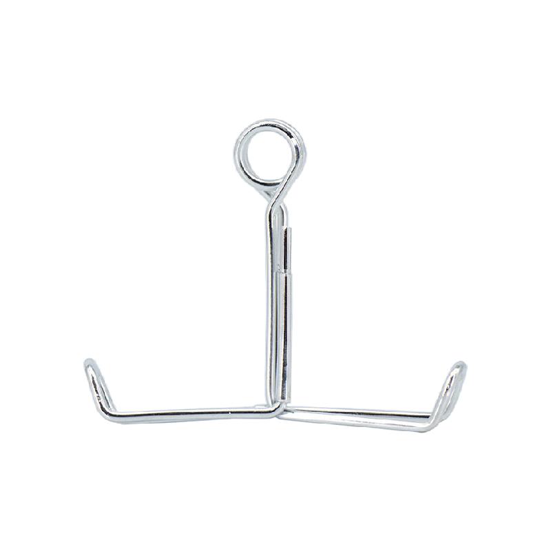 海斯迪克  HKCL-449 弹簧止水夹 实验室用镀锌橡胶管乳胶管止水夹 止水夹（10个） 计价单位:盒