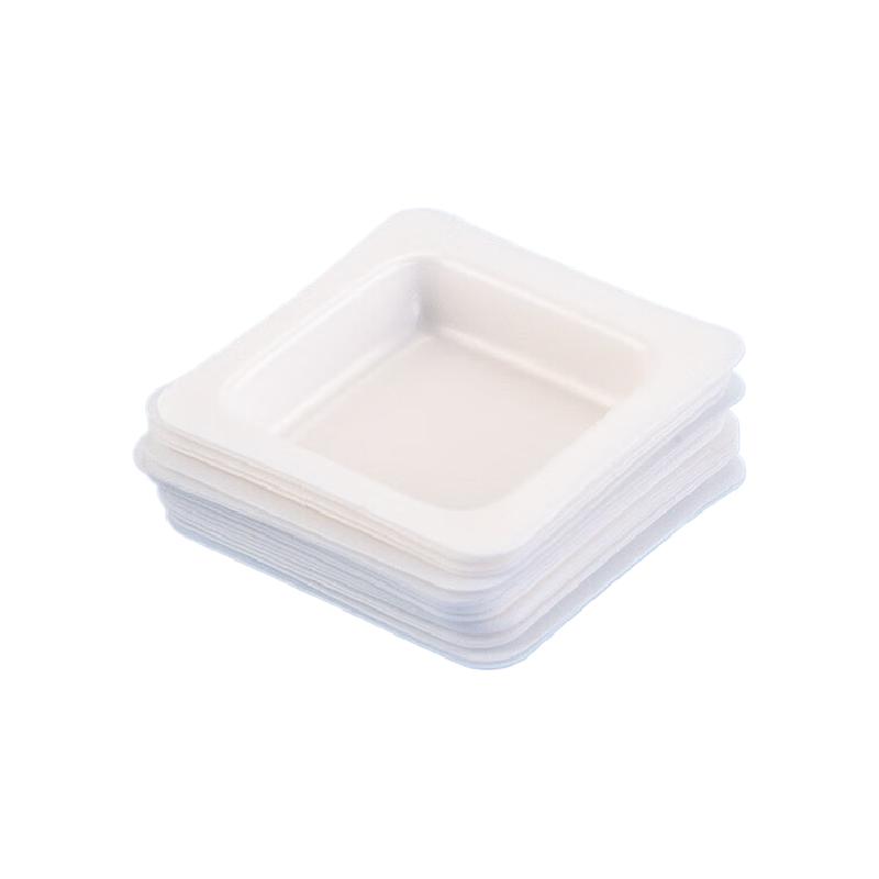 海斯迪克  HKCL-489 塑料称量盘 称量皿天平称量船实验室称量工具 方形小号(10个装) 计价单位:袋