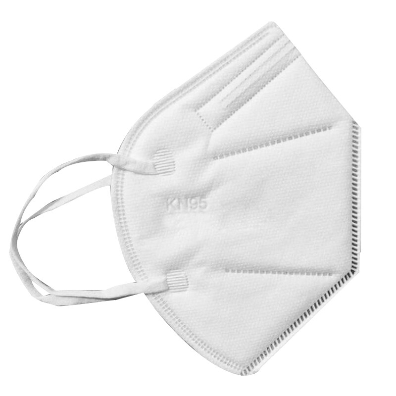 谋福  848 口罩 KN95口罩 一次性防护面罩5层防护有效过滤 10个装  计价单位:包