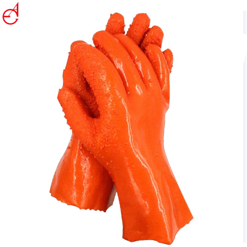 东亚  博尔格708 PVC防滑耐磨耐油 防水耐酸碱浸塑手套 计价单位:双