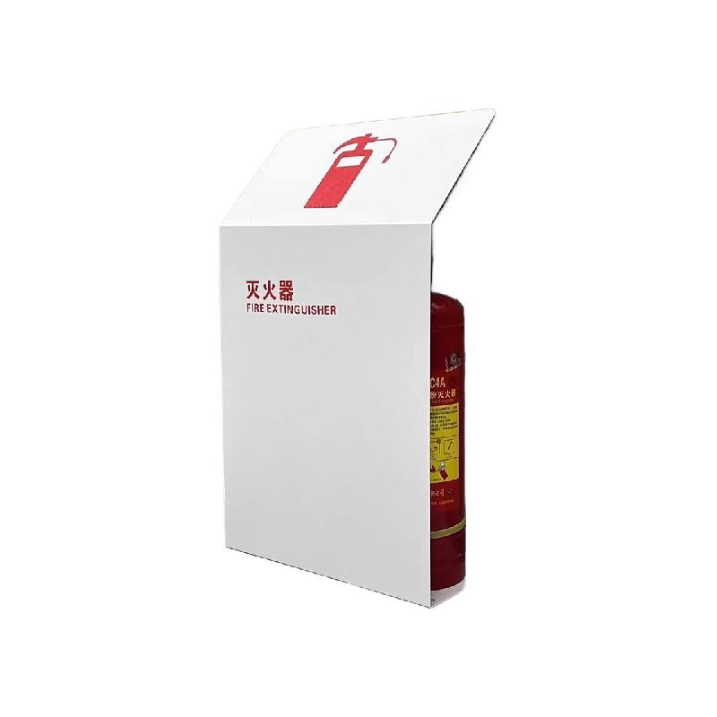 谋福  tj1768 烤漆灭火器支架 落地支架 （白色烤漆金属支架） 计价单位:个