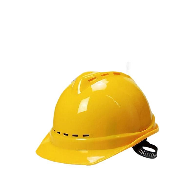 谋福  9520 加厚透气安全帽 V型加厚三面透气 黄色 整箱40个 计价单位:箱