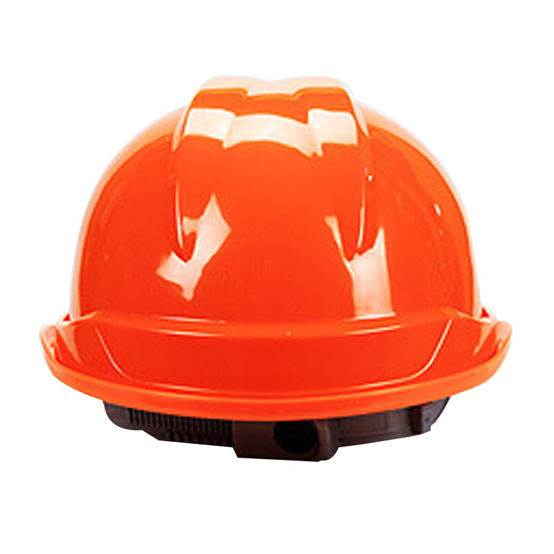 谋福  8413 ABS V型透气安全帽工程帽 橙色款 计价单位:个