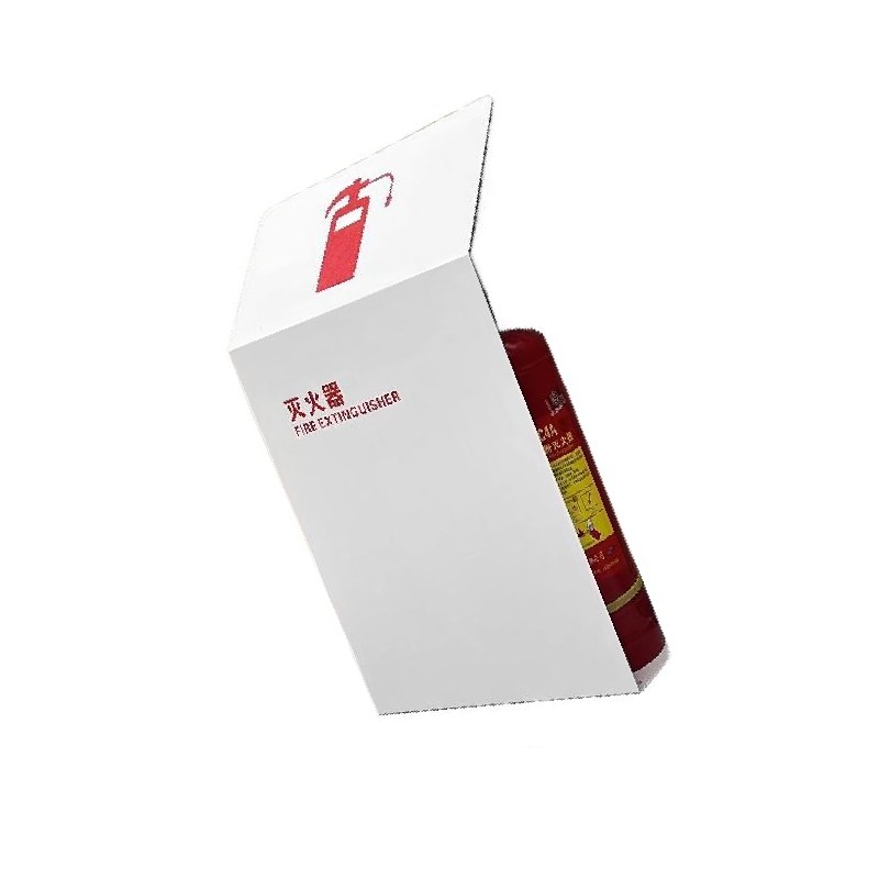 谋福  tj1768 烤漆灭火器支架 落地支架 （白色烤漆金属支架） 计价单位:个