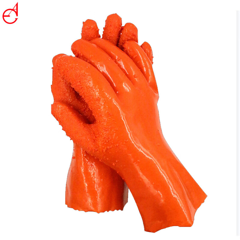 东亚  博尔格708 PVC防滑耐磨耐油 防水耐酸碱浸塑手套 计价单位:双