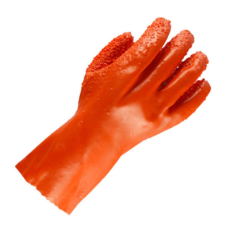 东亚  博尔格708 PVC防滑耐磨耐油 防水耐酸碱浸塑手套 计价单位:双