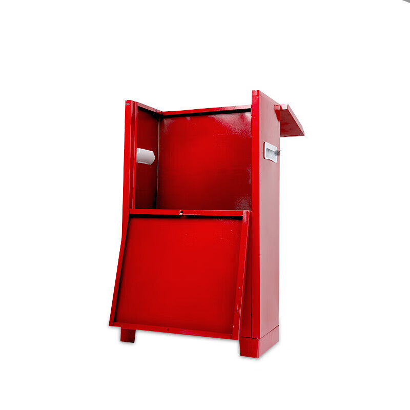 谋福  9882 铁质灭火器箱 （规格：8公斤干粉灭火器可装2个的 单独箱子）（数量：10个） 计价单位:套