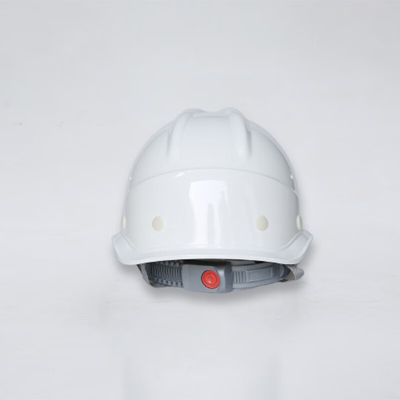 谋福  白色 玻璃钢安全帽V型透气 工地施工建筑工程头盔 防砸抗冲击 计价单位:个