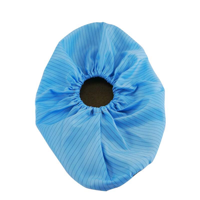 海斯迪克  HKCX-15 防静电鞋套 实验室布鞋套 白色防静电防滑底 计价单位:双