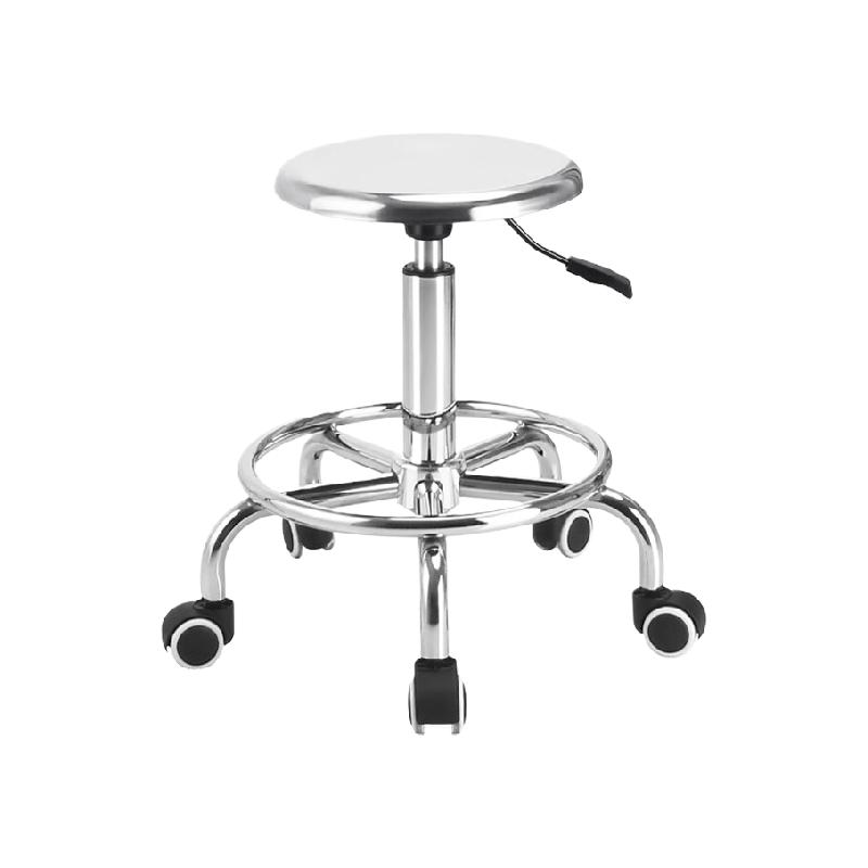 海斯迪克  hs-793 不锈钢升降凳 (加厚铁脚款)25管带轮 计价单位:个