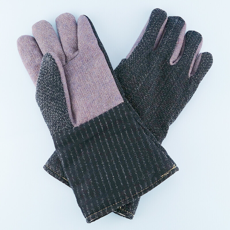 海斯迪克  HKCL-593 防烫手套 实验室防护耐高温五指烤箱烘焙用手套 隔热400度芳纶 计价单位:副