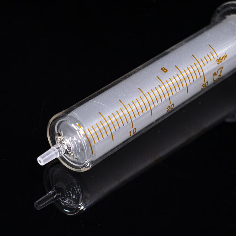 海斯迪克  HKCX-32 玻璃针管进样器 实验室针筒无针头 1ml+2ml+5ml+10ml+20ml+30ml 计价单位:套