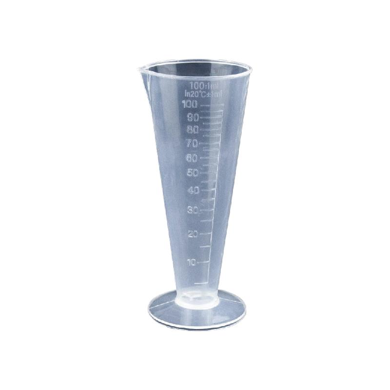 海斯迪克  HKQS-104 PP三角量杯 100ML 计价单位:个