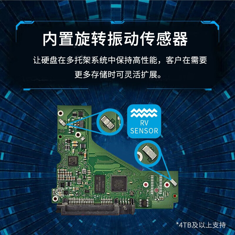 希捷 SEAGATE ST6000VX009 安防硬盘 6TB 256MB SATA CMR垂直 机械硬盘 视频储存 希捷酷鹰 3.5英寸 计价单位:块