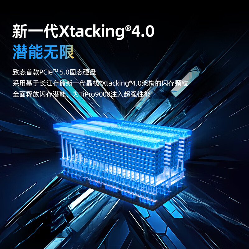 致态 ZHITAI TiPro9000 SSD固态硬盘 1TB NVMe M.2接口 PCIe 5.0 长江存储 Gen5 计价单位:个