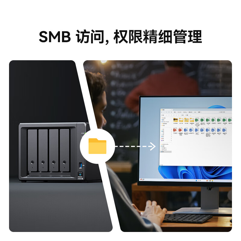 群晖  DS925+ NAS网络存储服务器 四核心四盘位 标配无硬盘 计价单位:台