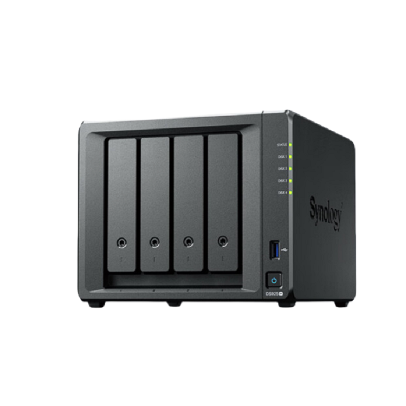群晖  DS925+ NAS网络存储服务器 四核心四盘位 标配无硬盘 计价单位:台