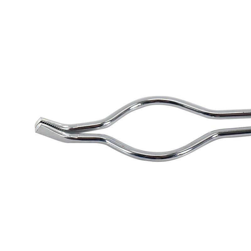 海斯迪克  HKQS-165 不锈钢坩埚钳 实验室坩埚夹 圆钢镀铬夹具 克罗米烧杯夹 50cm坩埚钳(5把) 计价单位:组 海斯迪克  HKQS-165 不锈钢坩埚钳 实验室坩埚夹 圆钢镀铬夹具 克罗米烧杯夹 50cm坩埚钳(5把) 计价单位:组