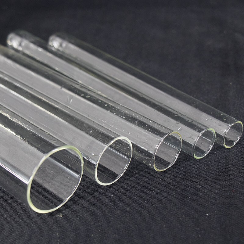 海斯迪克  HKQS-142 玻璃试管加厚圆底试管化学实验室透明试管 15*100mm 10支装  计价单位:套
