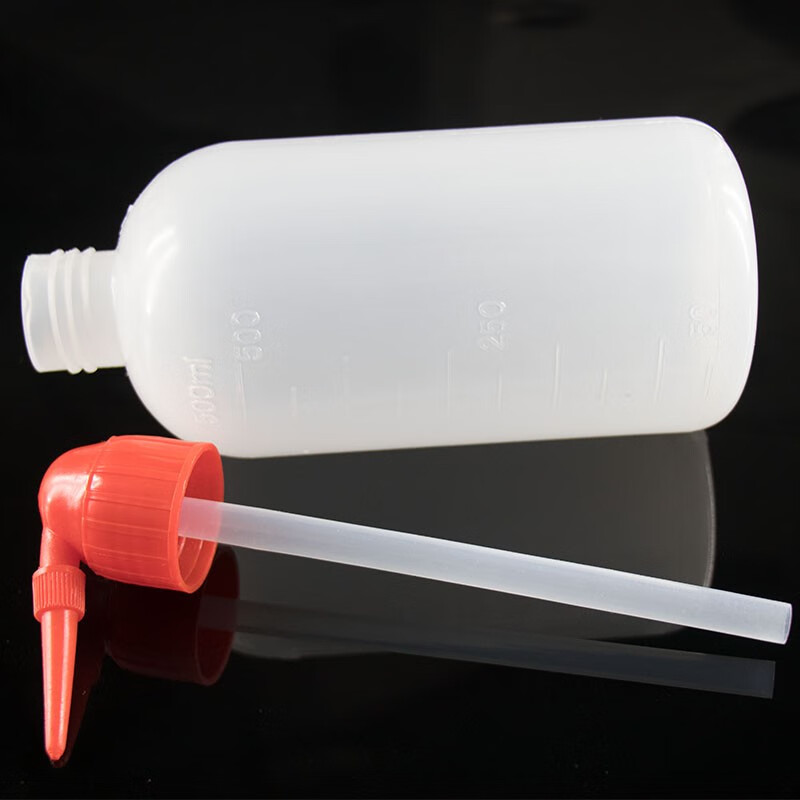 海斯迪克 HKQS-157 红头塑料洗瓶 弯头洗瓶 冲洗瓶 塑料挤瓶吹气瓶 实验室用洗瓶 500mL(2个) 计价单位:套 海斯迪克 HKQS-157 红头塑料洗瓶 弯头洗瓶 冲洗瓶 塑料挤瓶吹气瓶 实验室用洗瓶 500mL(2个) 计价单位:套