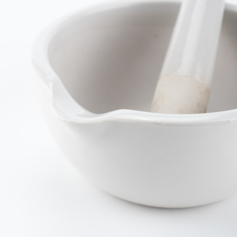 海斯迪克  HKQS-135 陶瓷研钵带钵杵 瓷研钵配研磨棒 研药碗实验室化学耗材 130mm 计价单位:个 海斯迪克  HKQS-135 陶瓷研钵带钵杵 瓷研钵配研磨棒 研药碗实验室化学耗材 130mm 计价单位:个