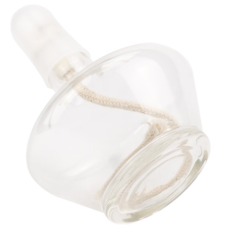 海斯迪克  HKQS-117 玻璃酒精灯 加厚高透明实验室加热酒精灯含灯芯灯帽 250mL（1个） 计价单位:套