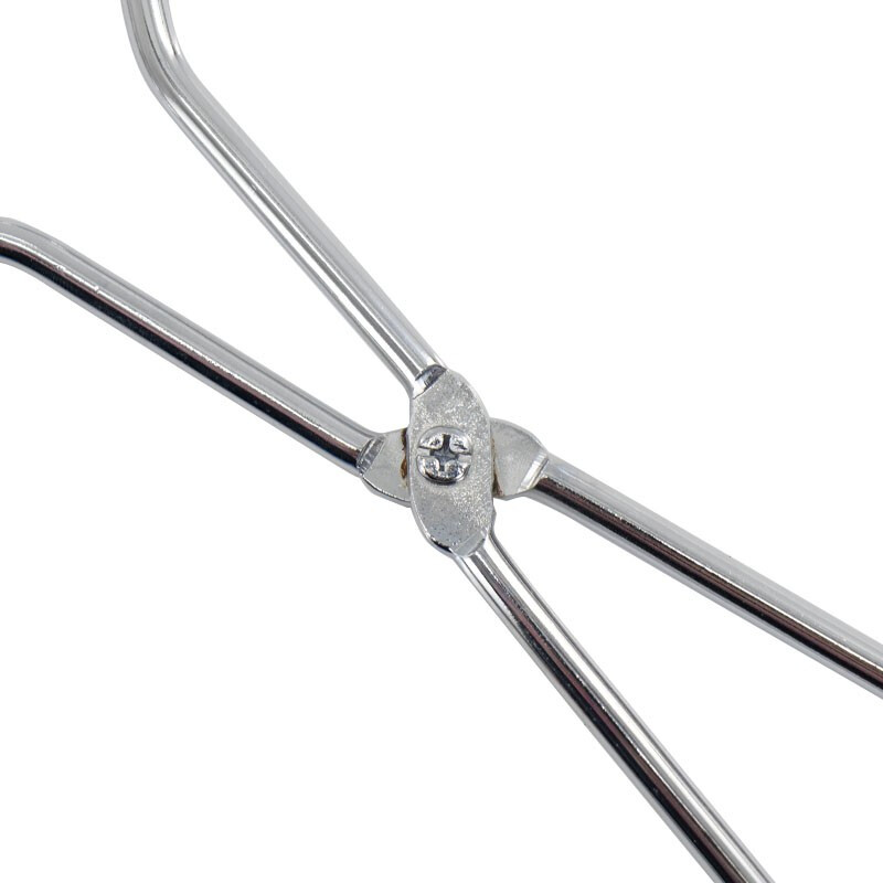 海斯迪克  HKQS-165 不锈钢坩埚钳 实验室坩埚夹 圆钢镀铬夹具 克罗米烧杯夹 50cm坩埚钳(5把) 计价单位:组 海斯迪克  HKQS-165 不锈钢坩埚钳 实验室坩埚夹 圆钢镀铬夹具 克罗米烧杯夹 50cm坩埚钳(5把) 计价单位:组