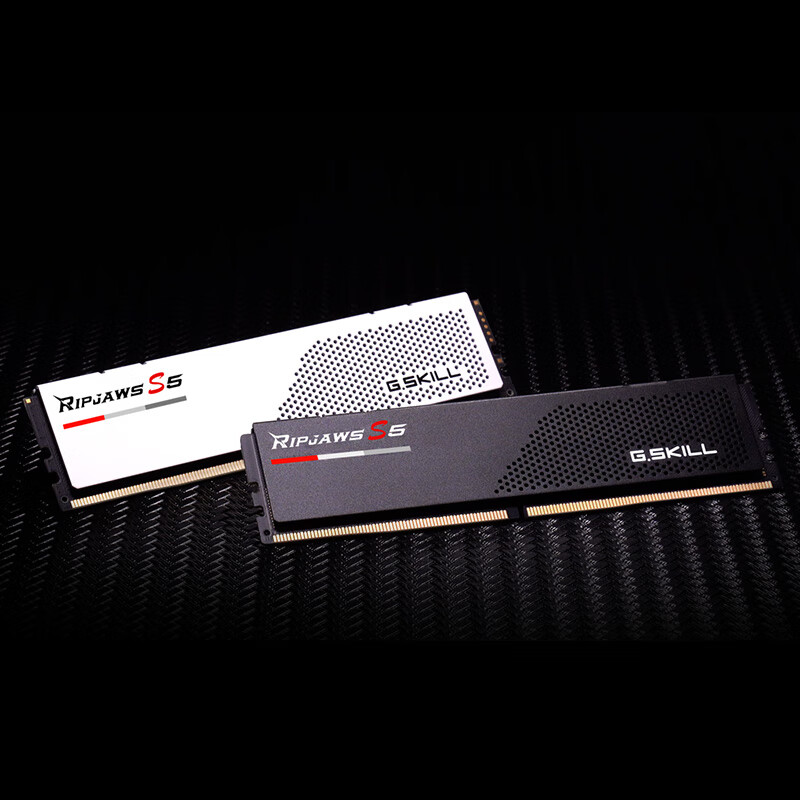 芝奇  F5-6400J3239G16GX2-RS5K 台式机内存条 32GB(16Gx2)套装 DDR5 6400频率 焰刃(黯夜黑)/C32 计价单位:组