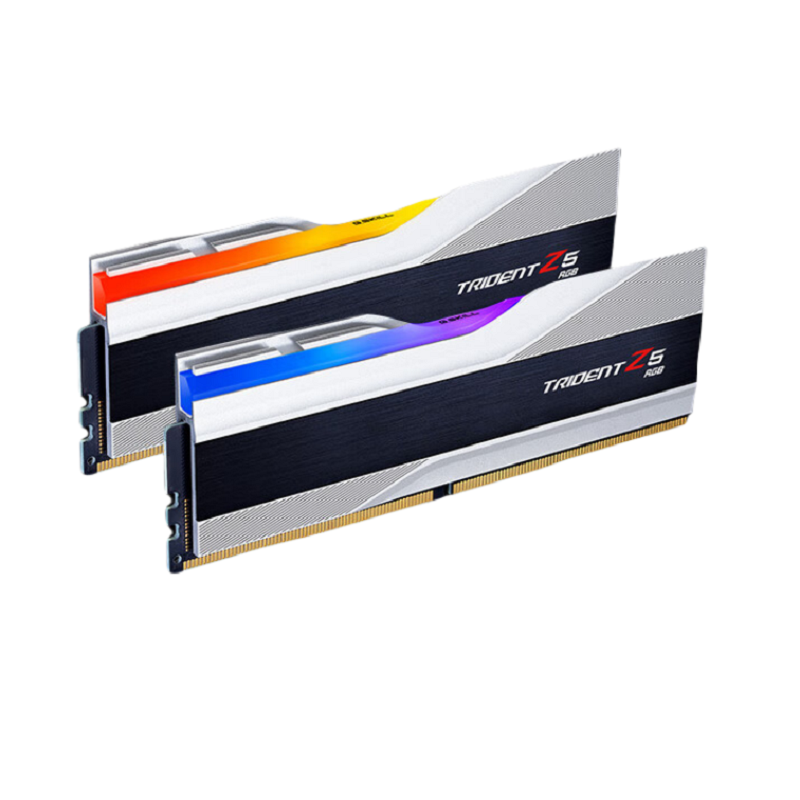 芝奇  F5-7200J3445G16GX2-TZ5RS 台式机内存条 32GB(16Gx2) DDR5 7200 -幻锋戟RGB灯条(科技银)/Intel XMP/C34 计价单位:组