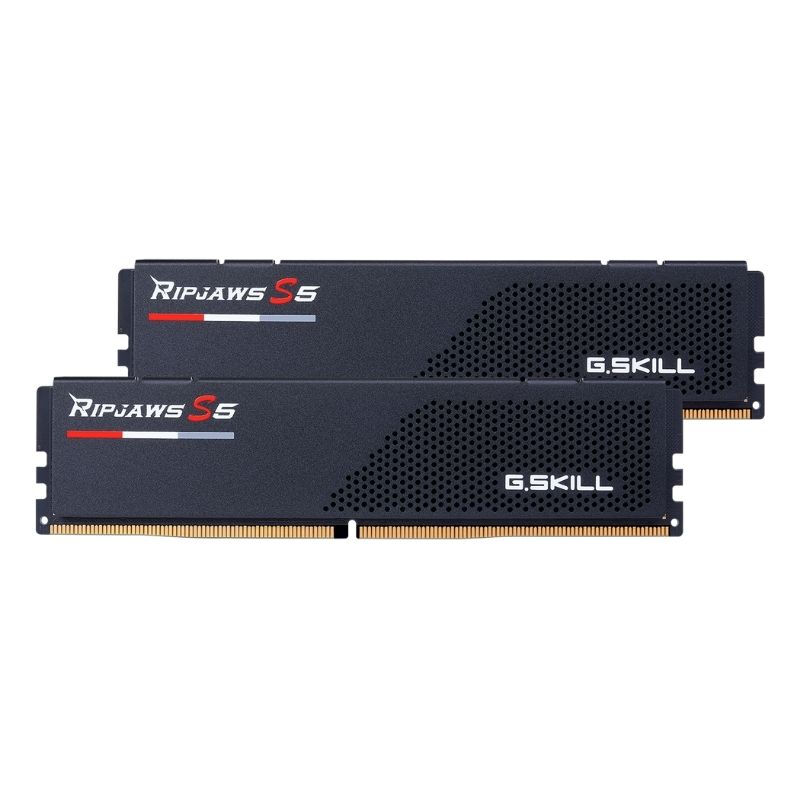 芝奇  F5-6400J3239G16GX2-RS5K 台式机内存条 32GB(16Gx2)套装 DDR5 6400频率 焰刃(黯夜黑)/C32 计价单位:组