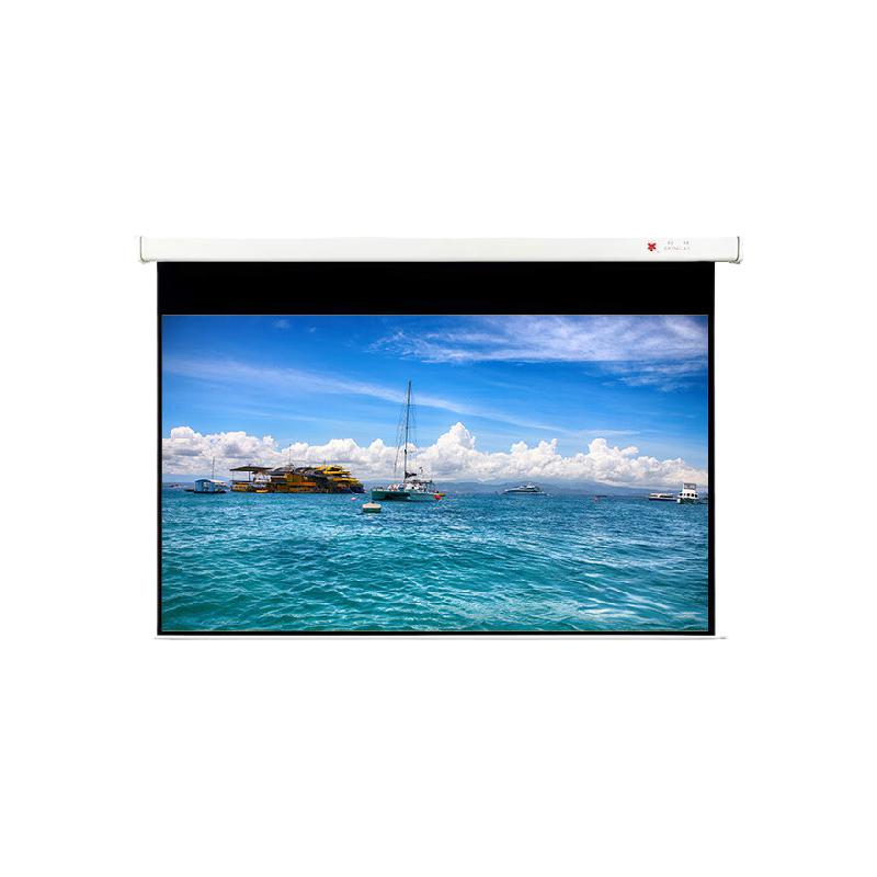 红叶  120英寸 投影幕布 16:9遥控白塑 计价单位:块
