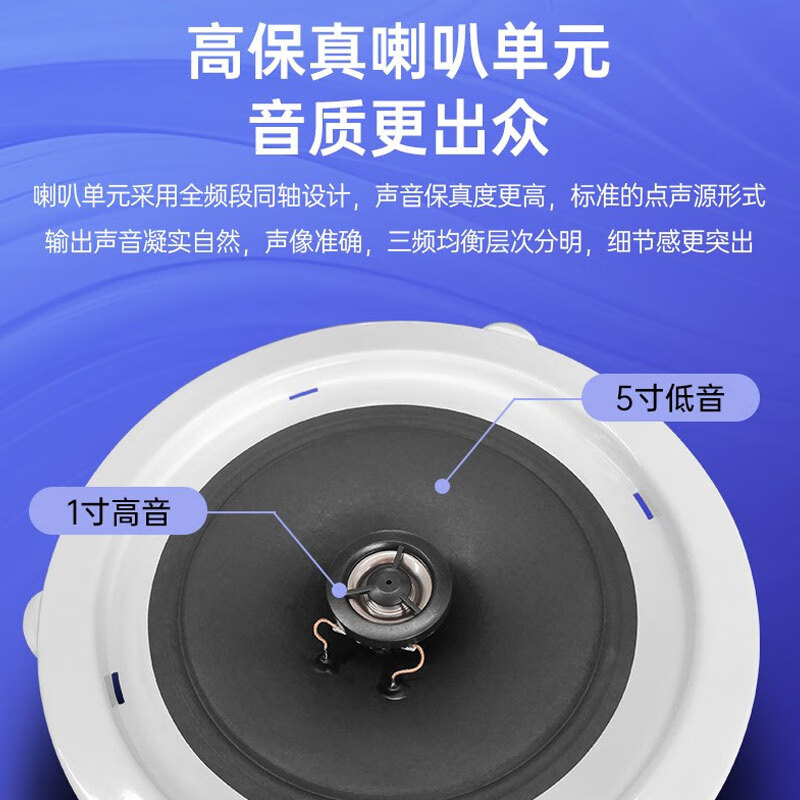 得胜 TAKSTAR EBS-20C 天花吸顶喇叭 广播系统 安装方便 计价单位:台 得胜 TAKSTAR EBS-20C 天花吸顶喇叭 广播系统 安装方便 计价单位:台