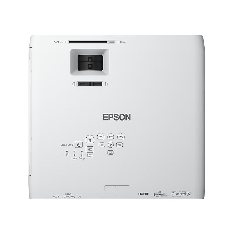 爱普生  CB-L260F 投影仪 办公投影 高亮激光商用投影机1080P 4600流明高色彩亮度 支持侧面投影 计价单位:个