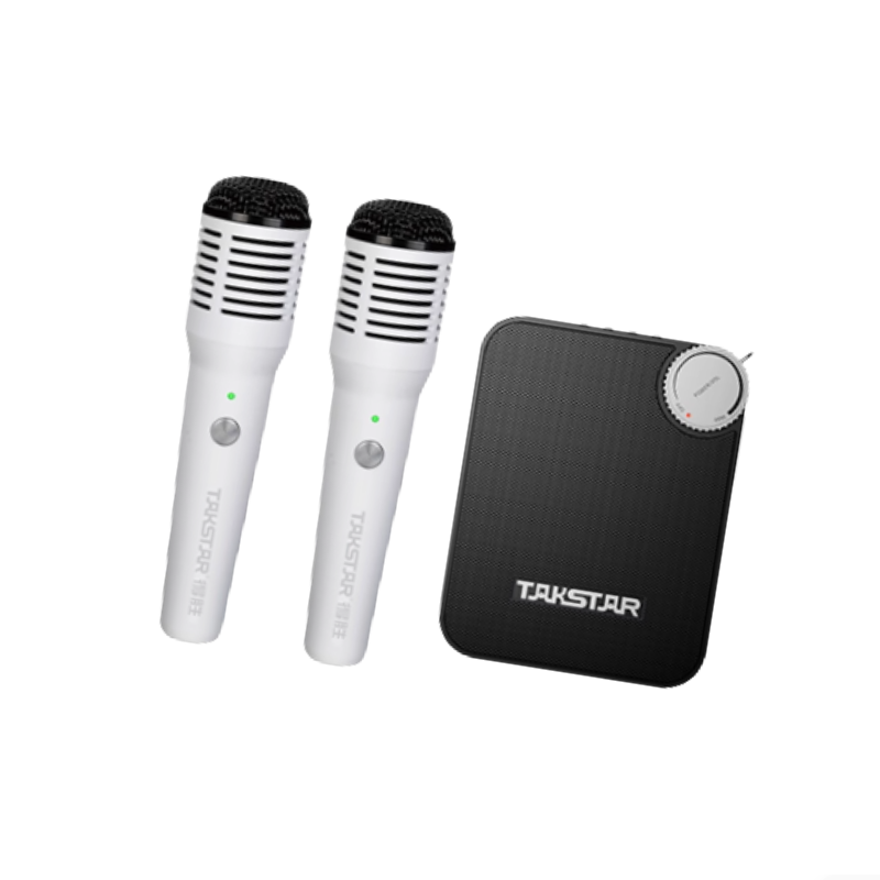 得胜 TAKSTAR E500W 无线便携式扩音器 双手持麦克风版 计价单位:套 得胜 TAKSTAR E500W 无线便携式扩音器 双手持麦克风版 计价单位:套