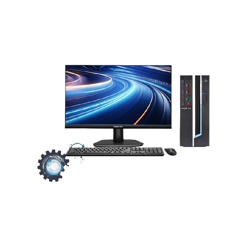 浪潮 INSPUR CE521F 台式机 飞腾D2000(8核 2.3G)/8G/120GB SSD+1T/1G显卡/光驱/23.8/键鼠/麒麟永久版/中孚三合一红盘 计价单位:套