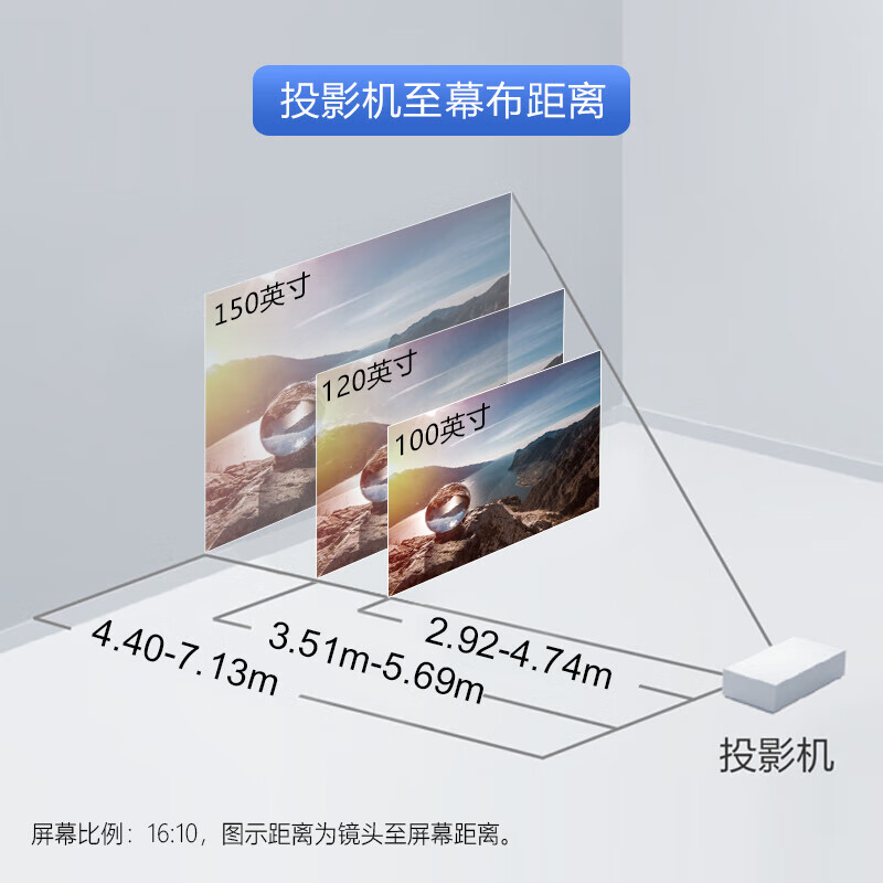 爱普生  CB-L520U 高清激光工程投影仪 5200流明白天直投 WUXGA（不含镜头位移）支持多种连接设备 计价单位:个