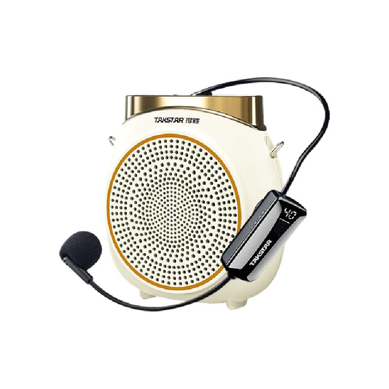 得胜 TAKSTAR E10W 小蜜蜂扩音器 象牙白 无线耳麦 计价单位:个