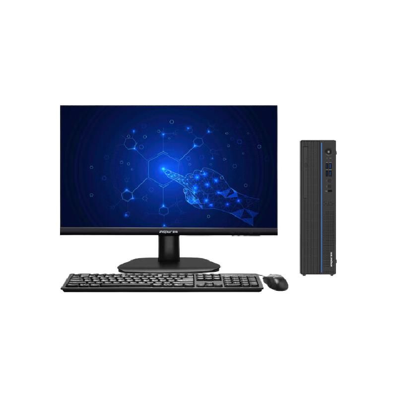 浪潮 INSPUR CE720Z2 台式机 兆芯KX7000/8G/512G SSD/集显/无光驱/键盘鼠标/23.8英寸显示器 计价单位:套