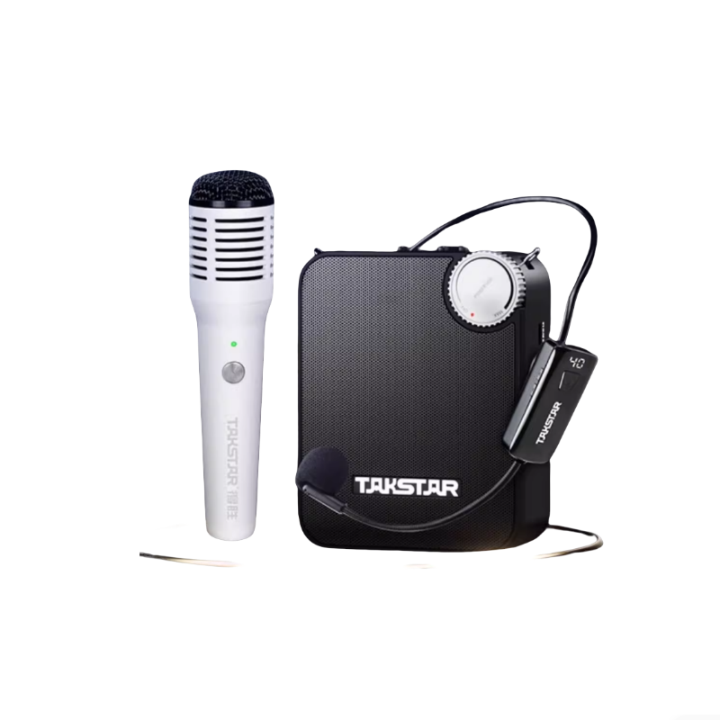 得胜 TAKSTAR E500W 无线便携式扩音器 单手持麦克风版 计价单位:套