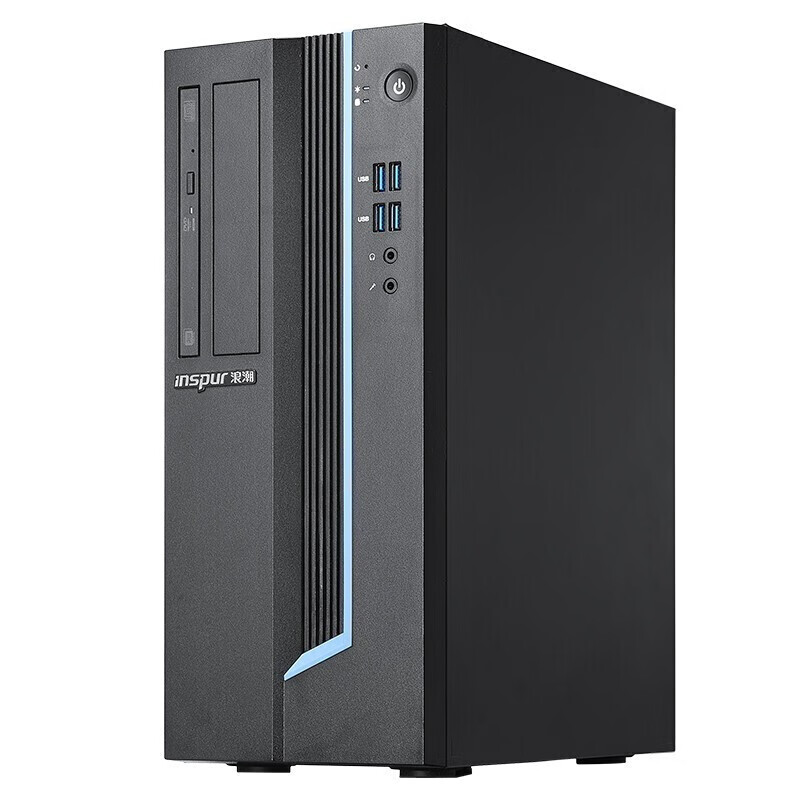 浪潮 INSPUR CE530H 台式机 海光3350(8核 3.0G)/8G/512G/2G显卡/光驱/键盘鼠标/13升/23.8英寸显示器 计价单位:套