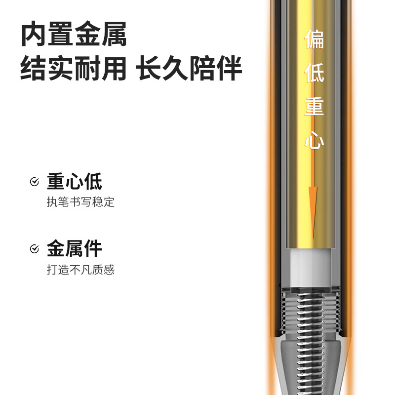 纽赛 NUSIGN NS552 中性笔 0.5mm子弹头 飞泉绿 计价单位:支