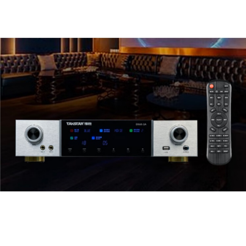 得胜 TAKSTAR EKAX-1A (2024) 卡拉OK功放 合并式功放 家庭KTV会议背景音乐功率放大器 计价单位:台 得胜 TAKSTAR EKAX-1A (2024) 卡拉OK功放 合并式功放 家庭KTV会议背景音乐功率放大器 计价单位:台