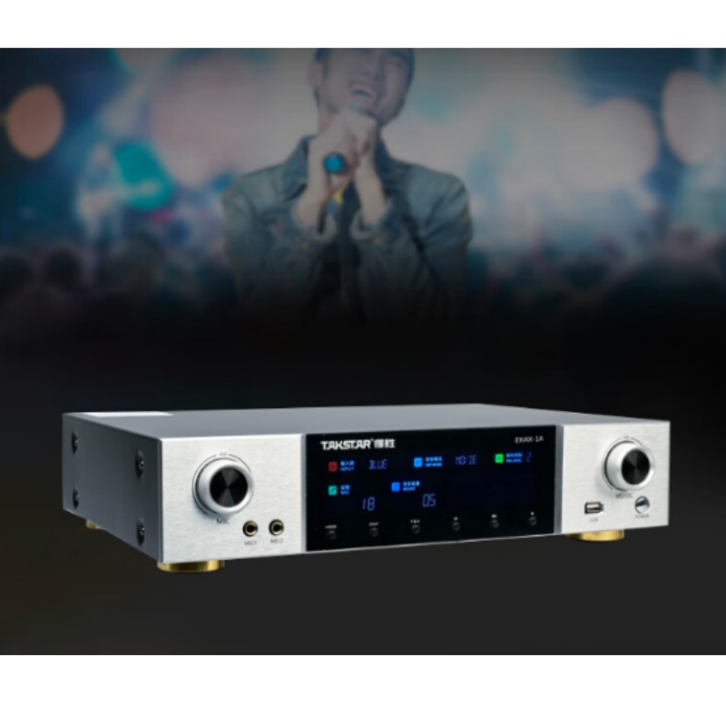得胜 TAKSTAR EKAX-1A (2024) 卡拉OK功放 合并式功放 家庭KTV会议背景音乐功率放大器 计价单位:台 得胜 TAKSTAR EKAX-1A (2024) 卡拉OK功放 合并式功放 家庭KTV会议背景音乐功率放大器 计价单位:台