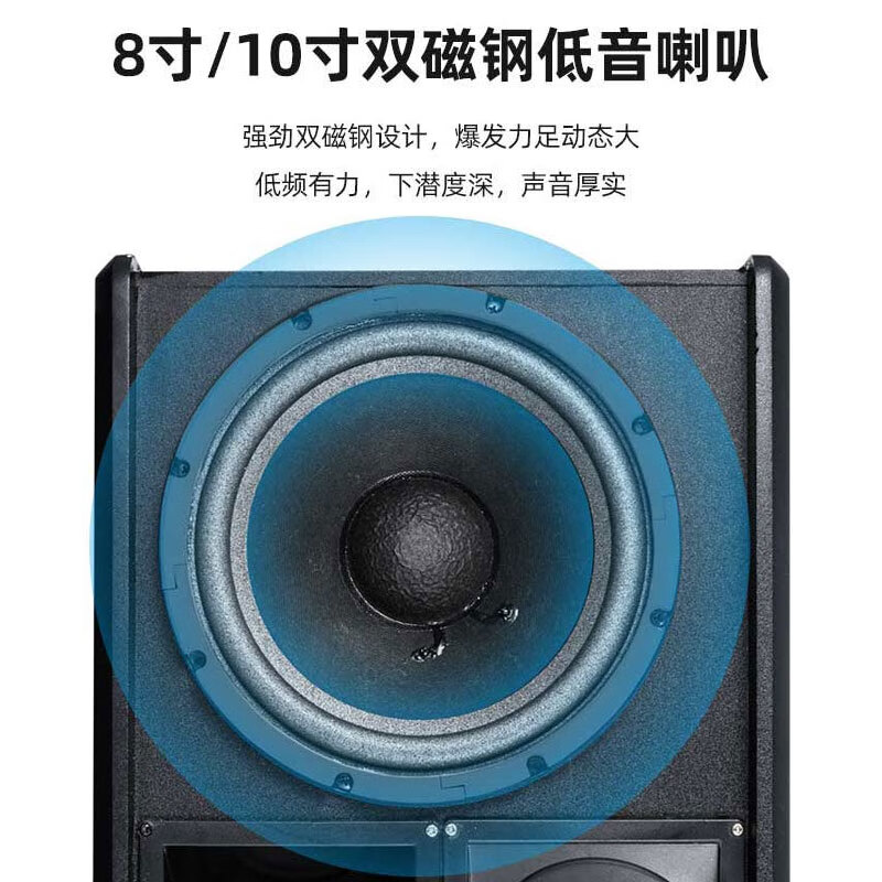 得胜 TAKSTAR EKT-081 (2021款) 卡包音箱 8吋 家庭KTV卡包音响 商用会议背景音乐专业音箱 计价单位:台 得胜 TAKSTAR EKT-081 (2021款) 卡包音箱 8吋 家庭KTV卡包音响 商用会议背景音乐专业音箱 计价单位:台