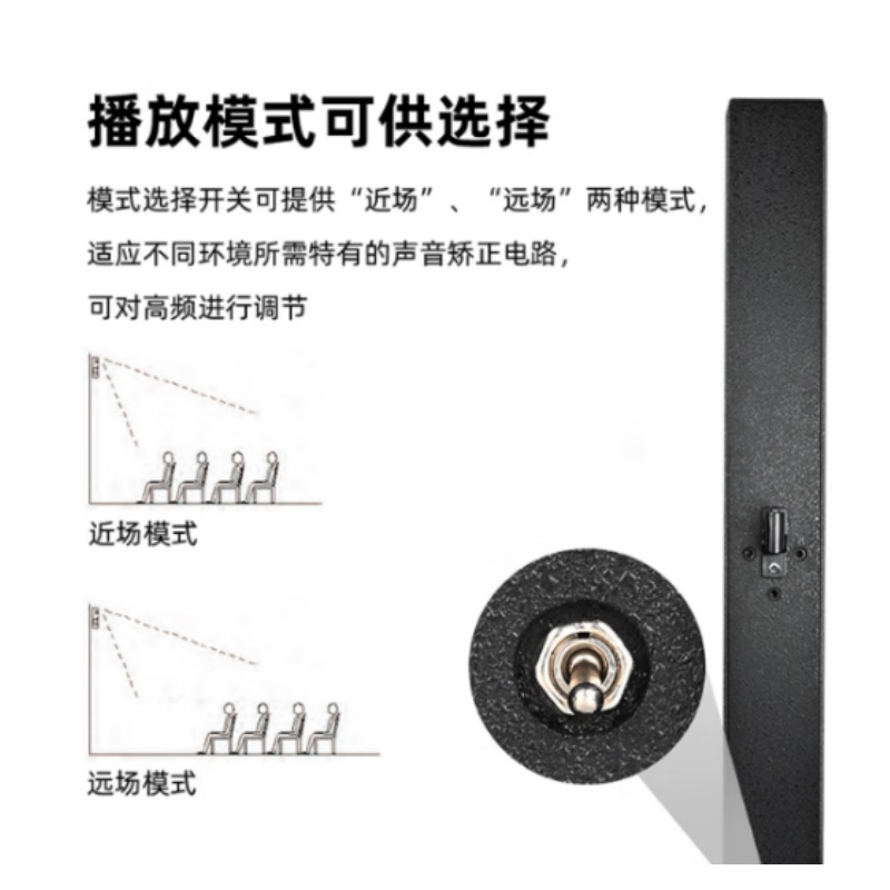 得胜 TAKSTAR CL-90 壁挂音柱 可控指向无源音箱 大屏幕壁挂式模拟音箱 视频会议无源音响 计价单位:只